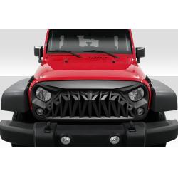 2007-2018 Jeep Wrangler JK Duraflex Monster Grille - 1 Piece image - 1