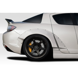 2009-2011 Mazda RX-8 Duraflex RBS Rear Fender Flares (+70mm) - 4 Piece image - 1