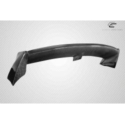 2012-2019 Fiat 500 Carbon Creations AVR Roof Wing Spoiler - 1 Piece image - 4