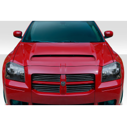 2005-2007 Dodge Magnum Duraflex Demon Look Hood - 1 Piece image - 1