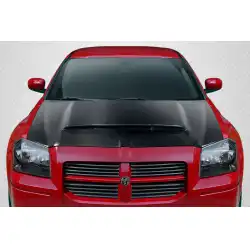 2005-2007 Dodge Magnum Demon Look Hood - 1 Piece image - 1