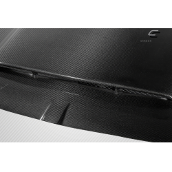 2005-2007 Dodge Magnum Carbon Creations Demon Look Hood - 1 Piece image - 5