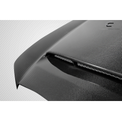 2011-2014 Dodge Charger Carbon Creations Demon Look Hood - 1 Piece image - 5
