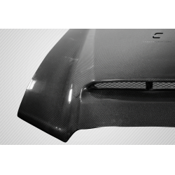2011-2014 Dodge Charger Carbon Creations Demon Look Hood - 1 Piece image - 6