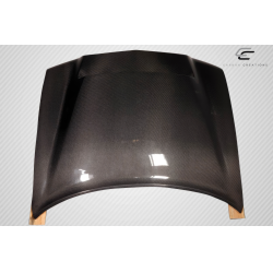 2011-2014 Dodge Charger Carbon Creations Demon Look Hood - 1 Piece image - 7