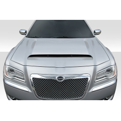 2011-2023 Chrysler 300 300C Duraflex Demon Look Hood - 1 Piece image - 1