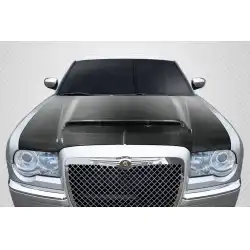 2005-2010 Chrysler 300 300C Demon Look Hood - 1 Piece image - 1