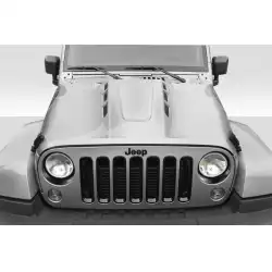2007-2018 Jeep Wrangler JK AVG Hood - 1 Piece image - 1