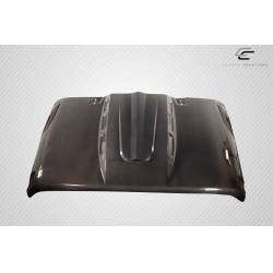 2007-2018 Jeep Wrangler JK Carbon Creations Avenger Hood - 1 Piece image - 3