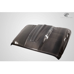 2007-2018 Jeep Wrangler JK Carbon Creations Avenger Hood - 1 Piece image - 5