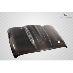 2007-2018 Jeep Wrangler JK Carbon Creations Avenger Hood - 1 Piece image - 6