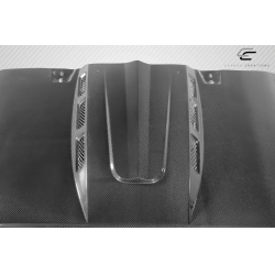 2007-2018 Jeep Wrangler JK Carbon Creations Avenger Hood - 1 Piece image - 4