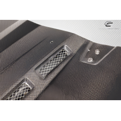2007-2018 Jeep Wrangler JK Carbon Creations Avenger Hood - 1 Piece image - 7