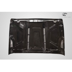 2007-2018 Jeep Wrangler JK Carbon Creations Avenger Hood - 1 Piece image - 10