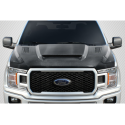 2015-2020 Ford F-150 Carbon Creations CVX Hood - 1 Piece image - 1