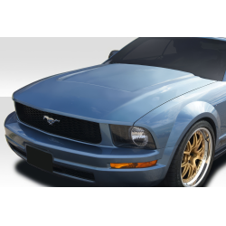2005-2009 Ford Mustang Duraflex GTH Look Hood - 1 Piece image - 3