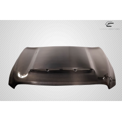 2009-2018 Dodge Ram 1500 Carbon Creations Demon Look Hood - 1 Piece image - 2