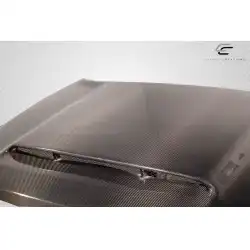 2009-2018 Dodge Ram 1500 Demon Look Hood - 1 Piece image - 5