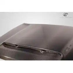 2009-2018 Dodge Ram 1500 Demon Look Hood - 1 Piece image - 10