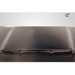 2002-2008 Dodge Ram 1500 2500 3500 Carbon Creations Demon Look Hood - 1 Piece image - 6