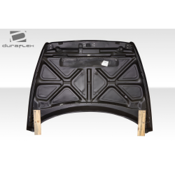 1994-2001 Dodge Ram Duraflex Demon Look Hood - 1 Piece image - 8