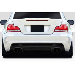 2008-2013 BMW 1 Series E82 E88 Duraflex M Tech Rear Diffuser - 1 Piece image - 1