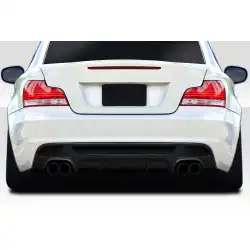 2008-2013 BMW 1 Series E82 E88 M Tech Rear Diffuser - 1 Piece image - 1