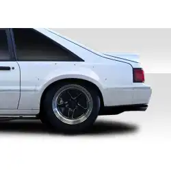 1979-1993 Ford Mustang C Tech 2" Wide Body Rear Fender Flares - 2 Piece image - 3