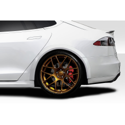 2012-2025 Tesla Model S Duraflex RVS Rear Fender Flares - 4 Piece image - 1