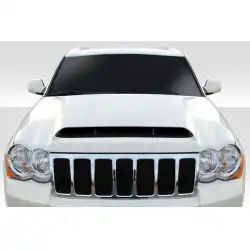 2005-2010 Jeep Grand Cherokee Demon Look Hood - 1 Piece image - 1
