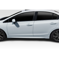 2012-2015 Honda Civic 4DR Duraflex Type M Side Skirts - 2 Piece image - 1