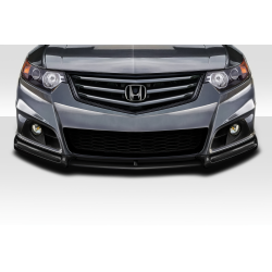 2009-2014 Acura TSX Duraflex HFP V3 Look Front Lip Under Spoiler Air Dam - 3 Piece ( fits modulo bumper only ) image - 1
