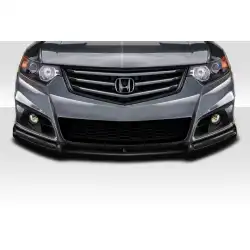 2009-2014 Acura TSX HFP V3 Look Front Lip Under Spoiler Air Dam - 3 Piece ( fits modulo bumper only ) image - 1