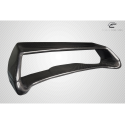 1993-2001 Subaru Impreza Carbon Creations STI Version 6 Look Rear Wing Spoiler - 1 Piece image - 6