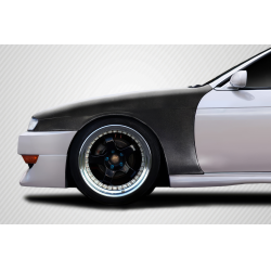 1997-1998 Nissan 240SX S14 Carbon Creations Kouki OEM Look Fenders - 2 Piece image - 1