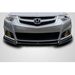 2009-2014 Acura TSX Carbon Creations HFP V3 Look Front Lip Spoiler Air Dam - 3 Pieces image - 1