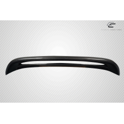 2010-2013 Mazda 3 Carbon Creations Turbo Look Rear Roof Wing Spoiler - 1 Piece image - 2