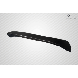2010-2013 Mazda 3 Carbon Creations Turbo Look Rear Roof Wing Spoiler - 1 Piece image - 5