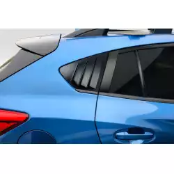 2018-2023 Subaru XV Crosstrek Fennec Outdoors Edition Rear Window Scoops - 2 Piece image - 1