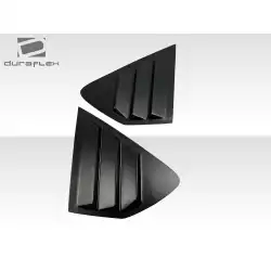 2018-2023 Subaru XV Crosstrek Fennec Outdoors Edition Rear Window Scoops - 2 Piece image - 3