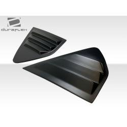 2018-2023 Subaru XV Crosstrek Duraflex Fennec Outdoors Edition Rear Window Scoops - 2 Piece image - 8