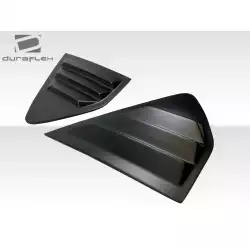 2018-2023 Subaru XV Crosstrek Fennec Outdoors Edition Rear Window Scoops - 2 Piece image - 4