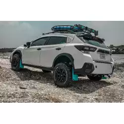 2018-2023 Subaru XV Crosstrek Fennec Outdoors Edition Rear Window Scoops - 2 Piece image - 12