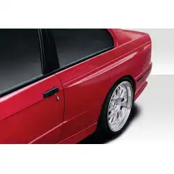 1984-1991 BMW 3 Series E30 2DR M3 Look Wide Body Rear Fenders - 2 Piece image - 1