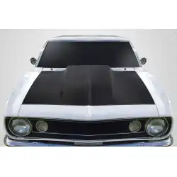 1967-1969 Chevrolet Camaro 2" Cowl Hood - 1 Piece image - 2