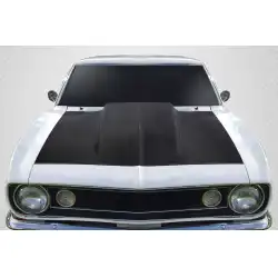 1967-1969 Chevrolet Camaro 2" Cowl Hood - 1 Piece image - 1