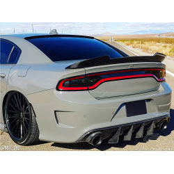 2015-2023 Dodge Charger Carbon Creations CAC Rear Wing Spoiler - 1 Piece image - 3