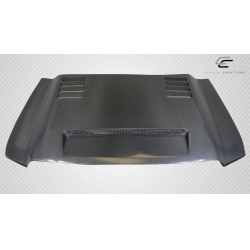 2015-2019 GMC Sierra 2500 3500 Heavy Duty Carbon Creations RKS Hood - 1 Piece image - 2