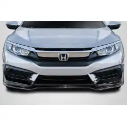 2016-2018 Honda Civic 2DR 4DR Type M Front Lip Under Spoiler - 1 Piece image - 1