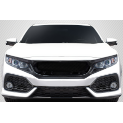 2016-2021 Honda Civic Carbon Creations Type JS Grille - 1 Piece image - 1